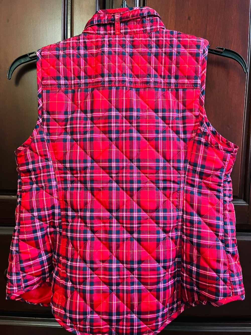 Crown and Ivy Plaid Vest ! New without tags ! Petite Small! - Picture 5 of 5